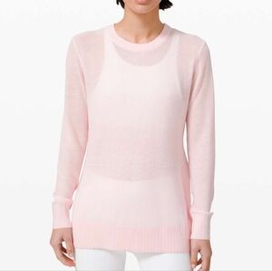 Lululemon 2020 Sincerely Yours Sweater in Pink Glow Size M/L